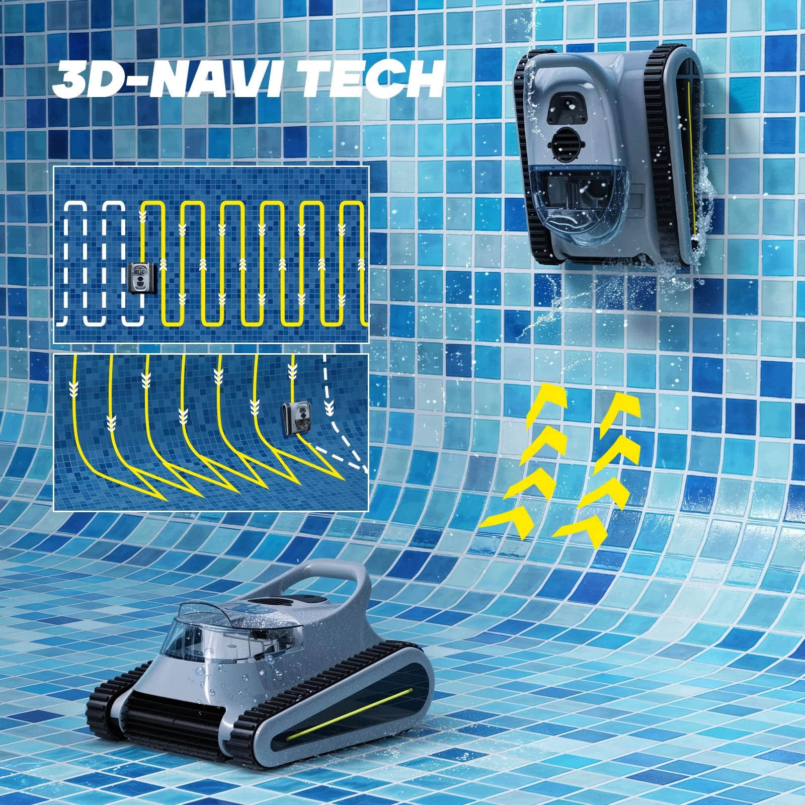 A04 Crab|120m² Coverage|Voice Guidance A04 Crab|120m² Coverage|Voice Guidance