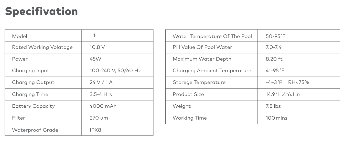 ZS2|100min Runtime|IPX8 Deep Cleaning ZS2|100min Runtime|IPX8 Deep Cleaning